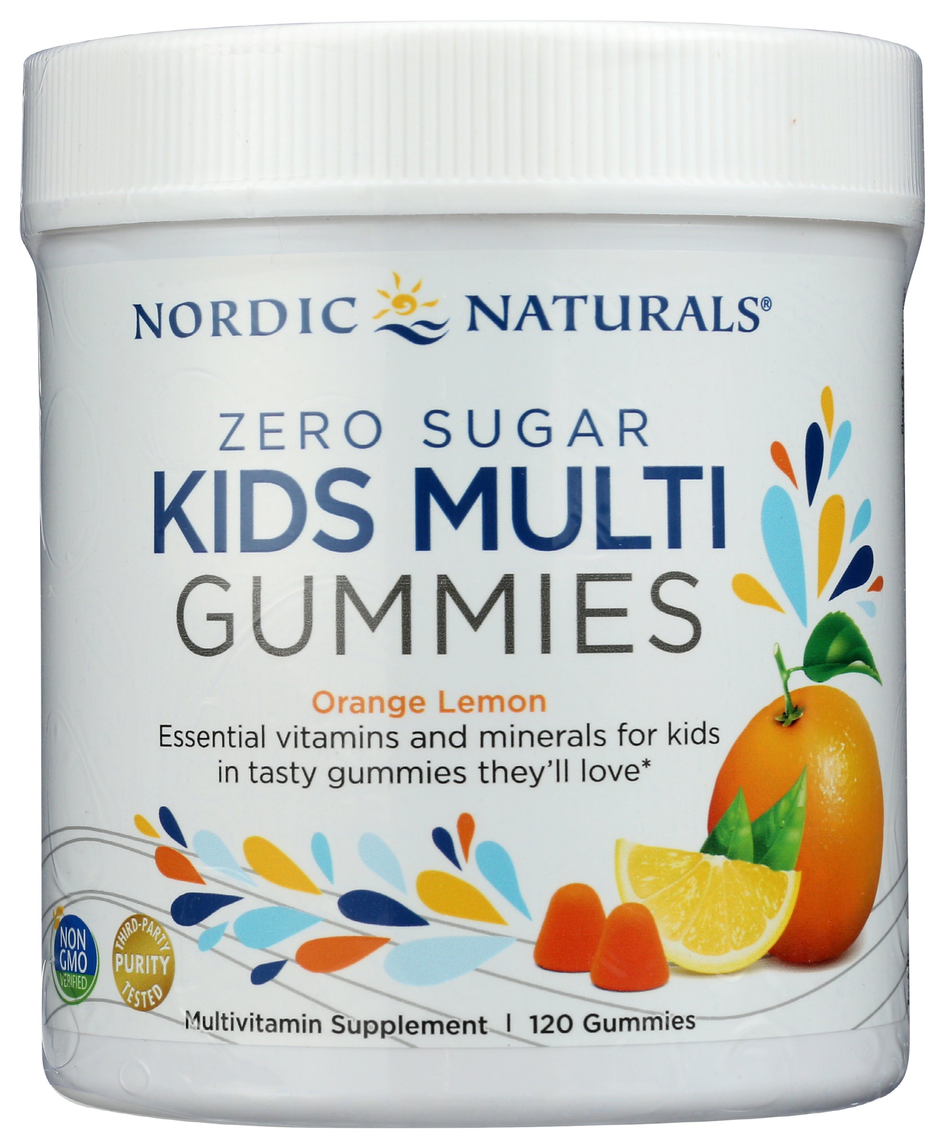 Nordic Naturals Kids Multi Gummies 120 ct. Front