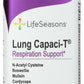 LifeSeasons Lung Capaci-T 90 Veg Capsules Front of Bottle