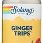 Solaray Ginger Trips 60 Chewables Front