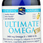 Nordic Naturals Ultimate Omega Xtra 3400mg + 1000 IU Vitamin D3 Front of Bottle