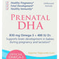 Nordic Naturals Prenatal DHA 830 mg + 400 IU Vitamin D3 Front of Box