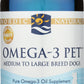 Nordic Naturals Omega-3 Pet 8 Fl. Oz. Front of Bottle