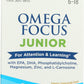 Nordic Naturals Omega Focus Junior 120 Mini Soft Gels Front