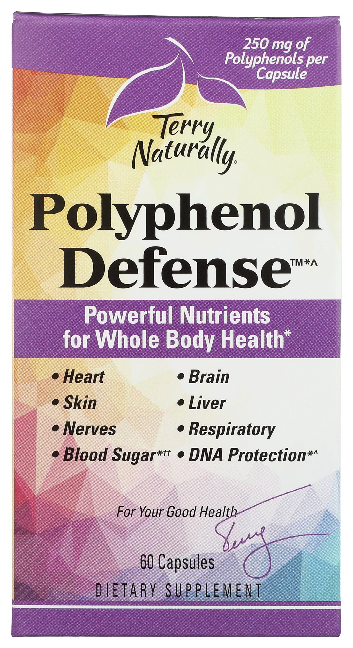Terry Naturally Polyphenol Defense 60 Capsules