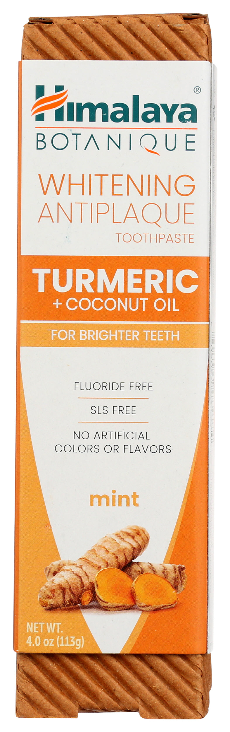 Himalaya Whitening Toothpaste Tumeric + Coconut Oil 4.0 oz