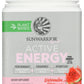 Sunwarrior Active Energy Watermelon Wave Flavor 10oz Front of Tub