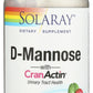 Solaray CranActin D-Mannose 1,000mg 60 VegCaps Front of Bottle