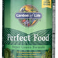 Garden of Life Perfect Food Super Green Formula 300g Front of Bottle