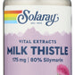 Solaray Vital Extracts Milk Thistle 175 mg 80% Silymarin 60 VegCaps Front