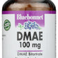 Bluebonnet DMAE 100mg 100 Vegetable Capsules Front of Bottle