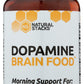 Natural Stacks Dopamine Brain Food 60 Vegetarian Capsules Front of Bottle