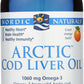 Nordic Naturals Arctic Cod Liver Oil Front of Bottle