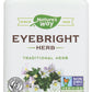 Nature's Way Eyebright Herb 860mg 100 Vegan Capsules Front of Bottle