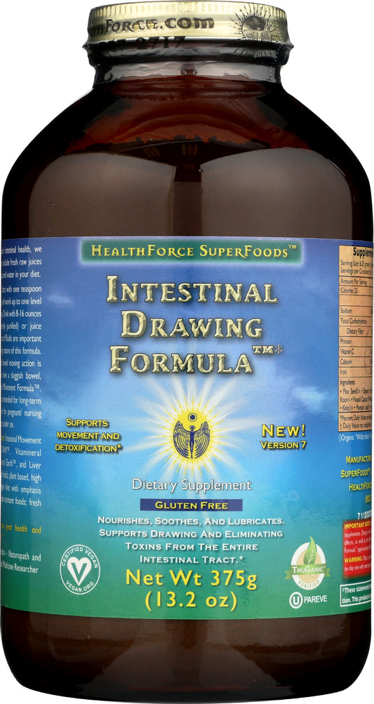 HealthForce SuperFoods Intestinal Drawing Formula 375g Front