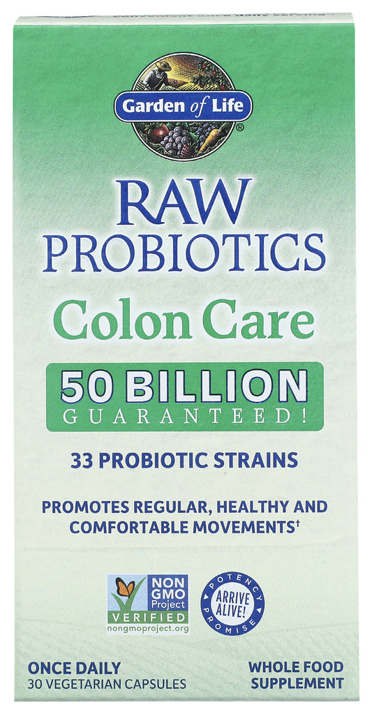 Garden of Life Raw Probiotics Front of Box