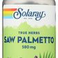 Solaray Saw Palmetto 580 mg 100 VegCaps Front of Bottle