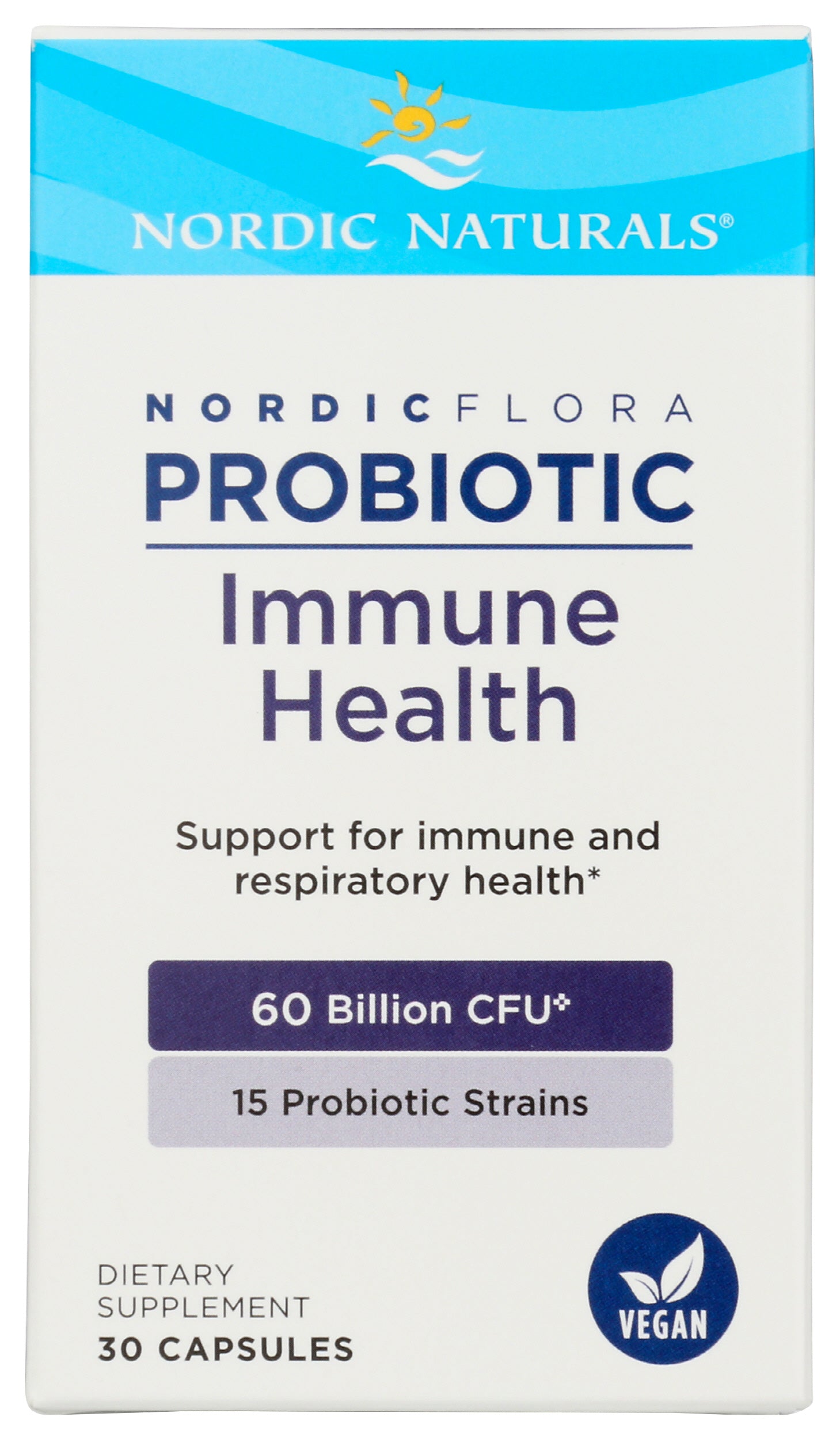 Nordic Naturals Probiotic Immune Health Front of Box