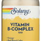 Solaray Vitamin B-Complex 100 250 Vegcaps Front of Bottle