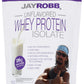 Jay Robb Unflavored Whey Protein Isolate 12 Oz Front of Bag