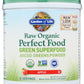 Garden of Life Raw Organic Perfect Food Green Superfood Apple 231g Front of Bottle