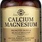 Solgar Calcium Magnesium 100 Tablets Front of Bottle