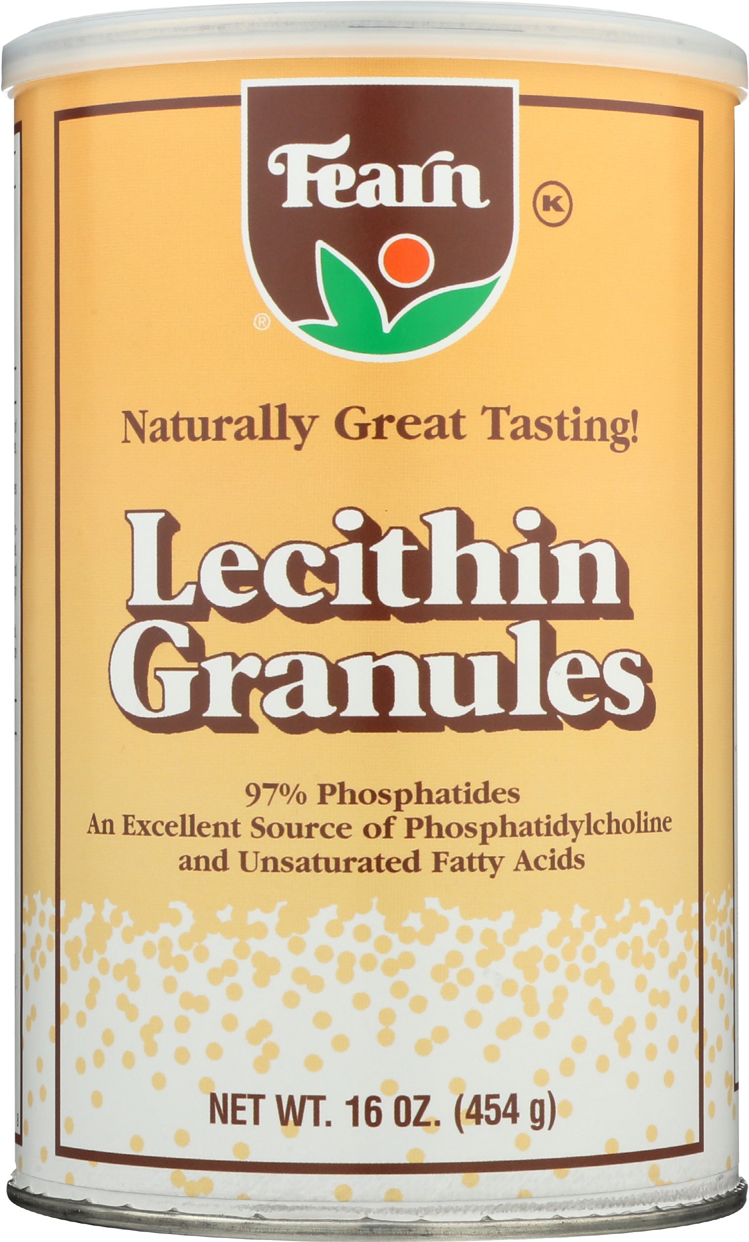 Fearn Lecithin Granules 16 oz. Front