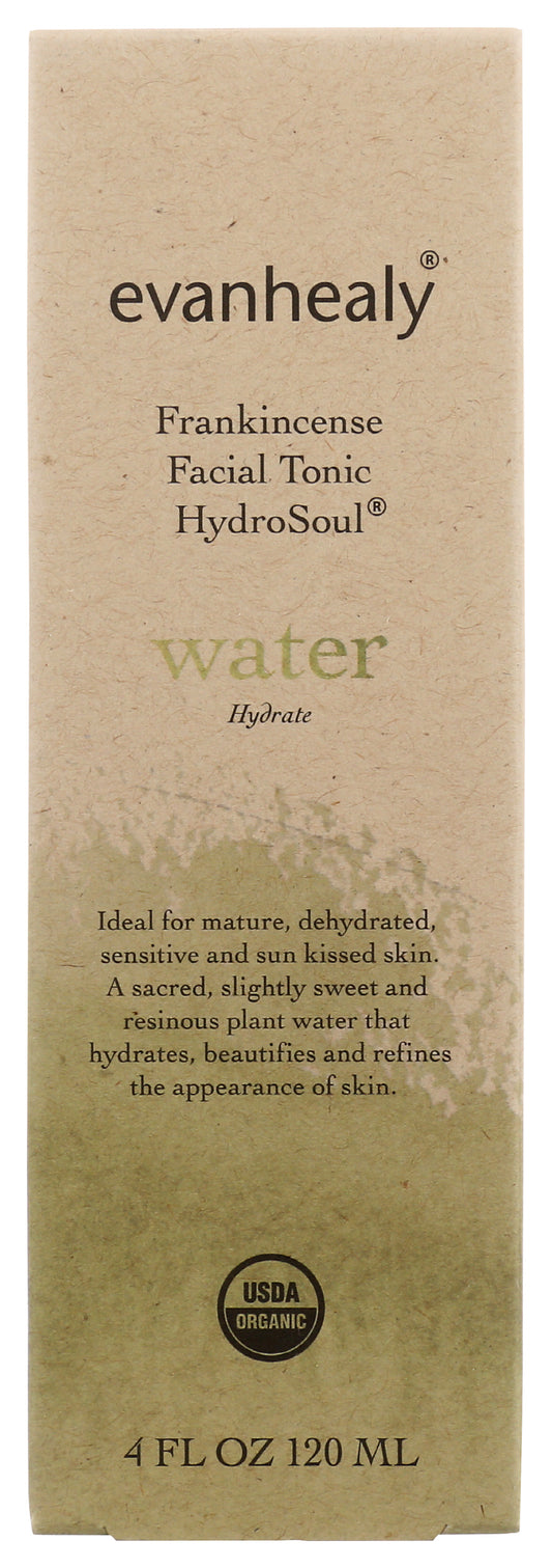 evanhealy Frankincense Facial Tonic HydroSoul Water 4 Fl. Oz. Front