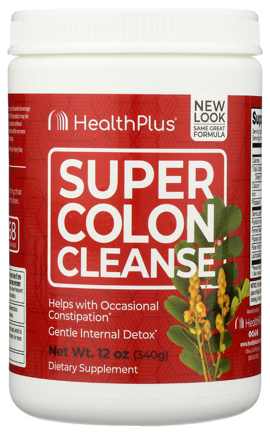 HealthPlus Super Colon Cleanse 12 oz Front