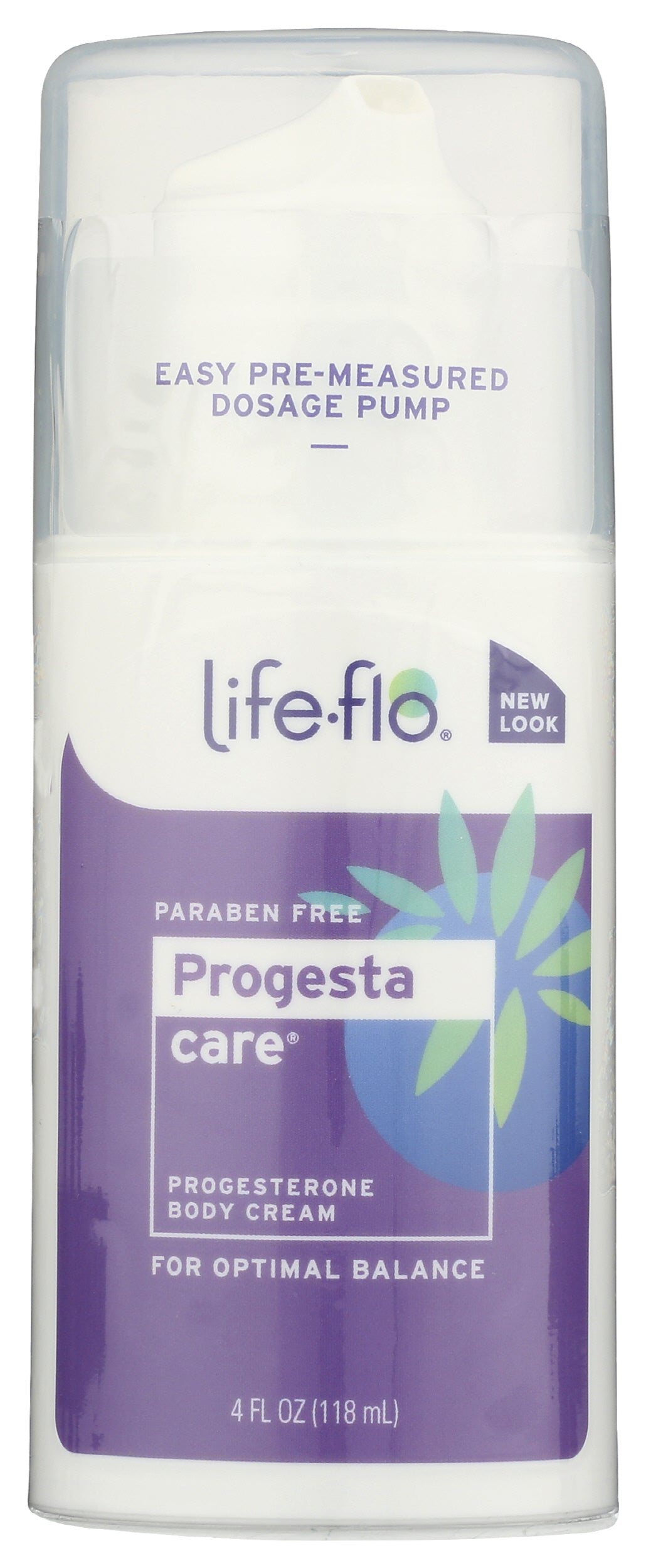 Life-flo Progesta-Care With Progesterone 4 fl oz Front