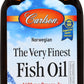 Carlson Fish Oil 1600 mg 6.7 fl oz Front of Bottle