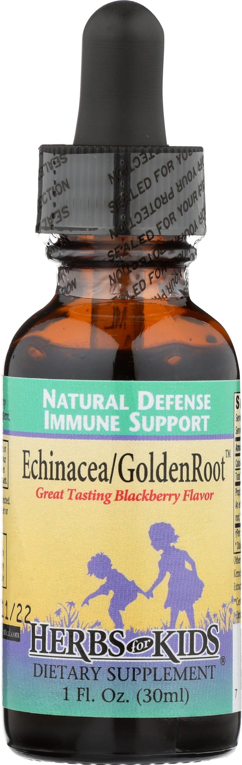 Herbs For Kids Echinacea/Golden Root 1 Fl. Oz. Front