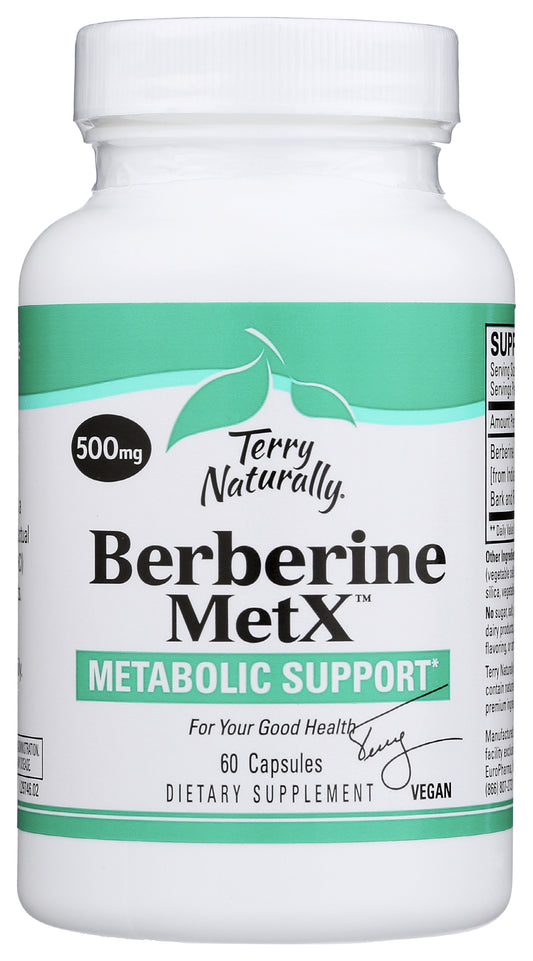 Terry Naturally Berberine MetX 500mg 60 Capsules