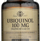 Solgar Ubiquinol Reduced CoQ10 100 mg 50 Soft Gels Front
