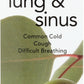 Siddha Cell Salts Lung & Sinus 1 fl oz Front of Box