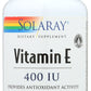 Solaray Vitamin E 268mg 50 Softgels