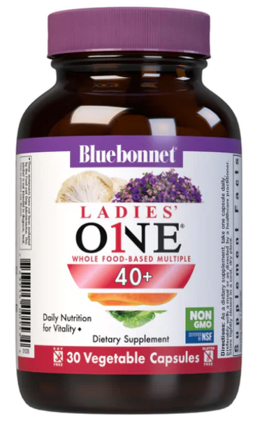 Bluebonnet Ladies' One 40+ 30 Vegetable Capsules