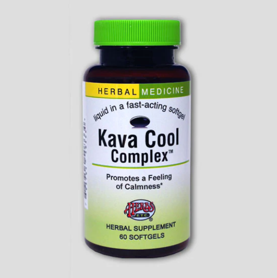 Herbs Etc. Kava Cool Complex 60 Soft Gels