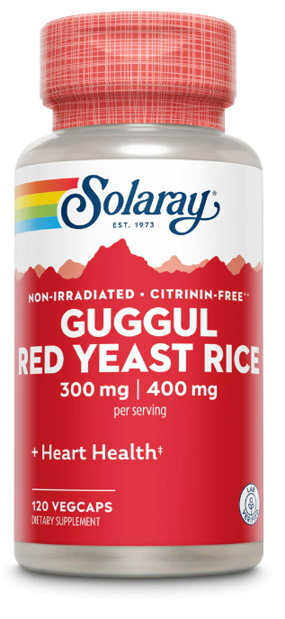Solaray Guggul Red Yeast Rice 120 VegCaps