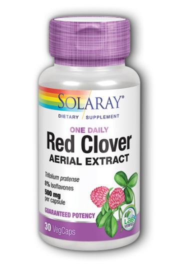Solaray Red Clover Aerial Extract 500mg 30 VegCaps