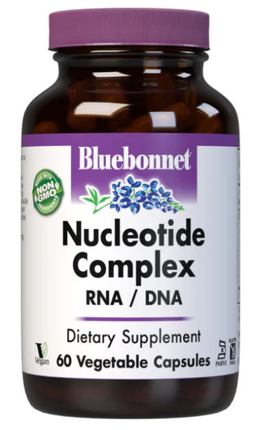 Bluebonnet Nucleotide Complex RNA/DNA 60 Vegetable Capsules