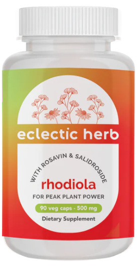 Eclectic Institute Rhodiola 90 Non-GMO Veg Caps