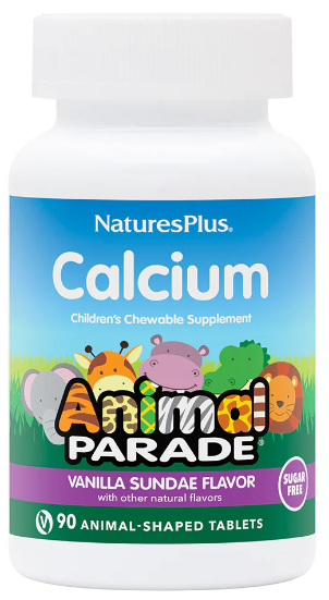 NaturesPlus Animal Parade Calcium 90 Animal-Shaped Tablets