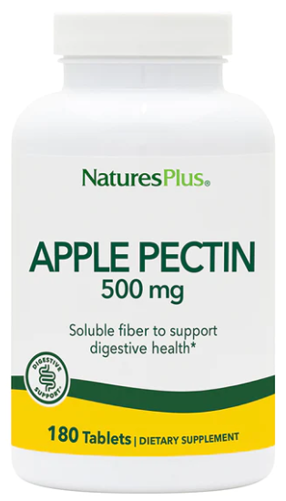 NaturesPlus Apple Pectin 500mg 180 Tablets