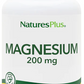 NaturesPlus Magnesium 200mg 90 Tablets