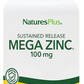 NaturesPlus Mega Zinc 100mg 90 Tablets