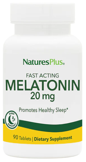 NaturesPlus Melatonin 20 mg 90 Tablets