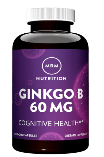 MRM Nutrition Ginkgo B 60 mg 120 Vegan Capsules
