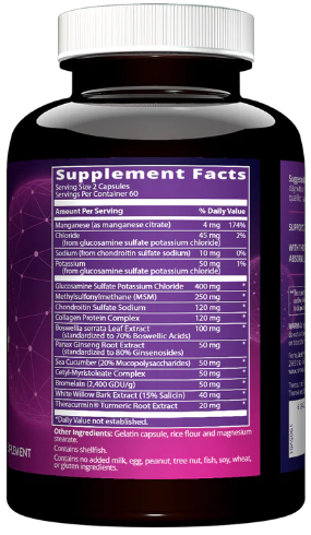 MRM Joint Synergy+ 120 Capsules