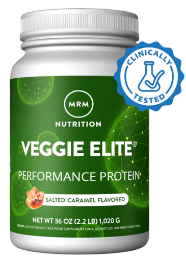 MRM Nutrition Veggie Elite Protein Powder Salted Caramel Flavor 1,020g