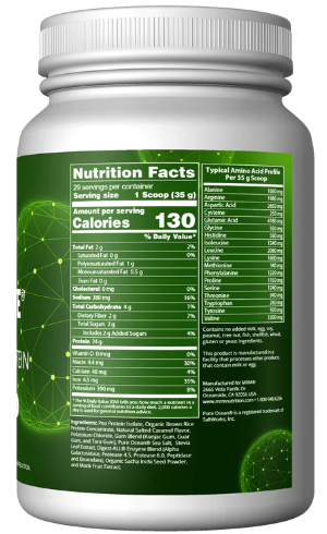 MRM Nutrition Veggie Elite Protein Powder Salted Caramel Flavor 1,020g